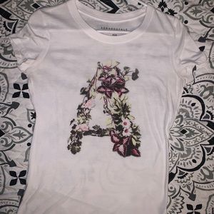 White short sleeve Aeropostale shirt